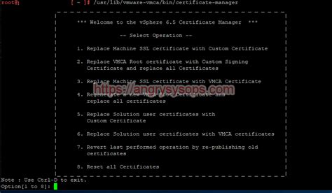 WCP requires EAM to be functional in order to start. . Vmware renew wcp certificate
